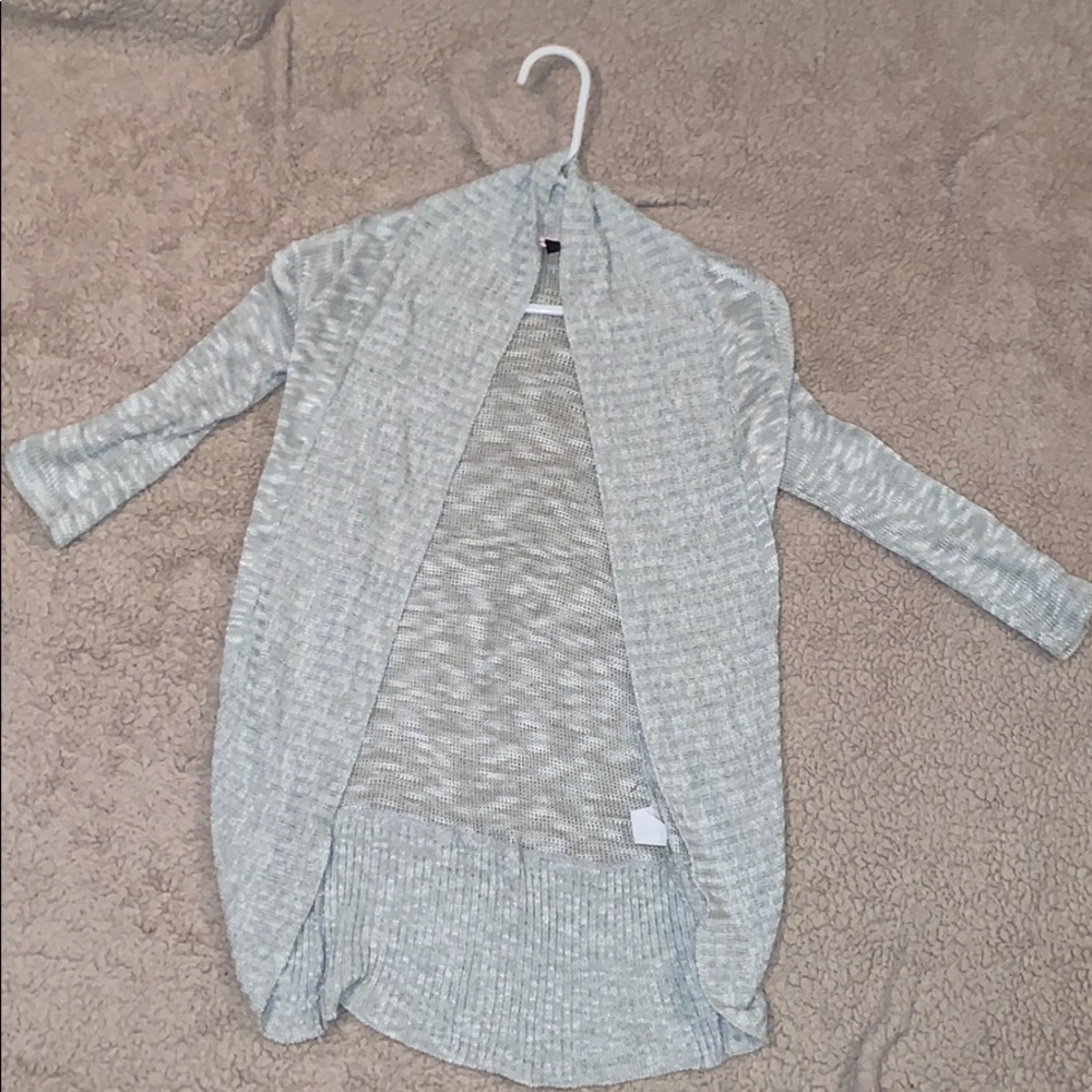 Kids gray cardigan